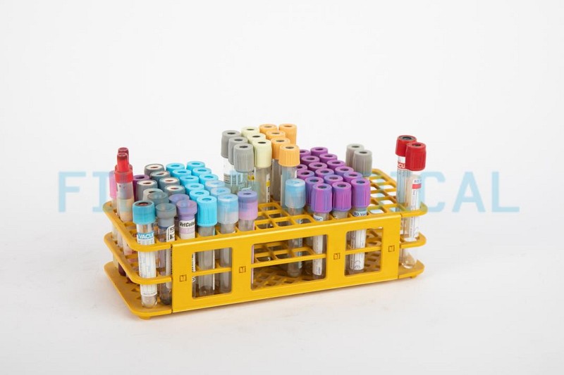 Yellow Sample Rack